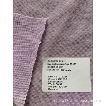 Lila färg 97P / 3SP Bredd 58/59 Tyg